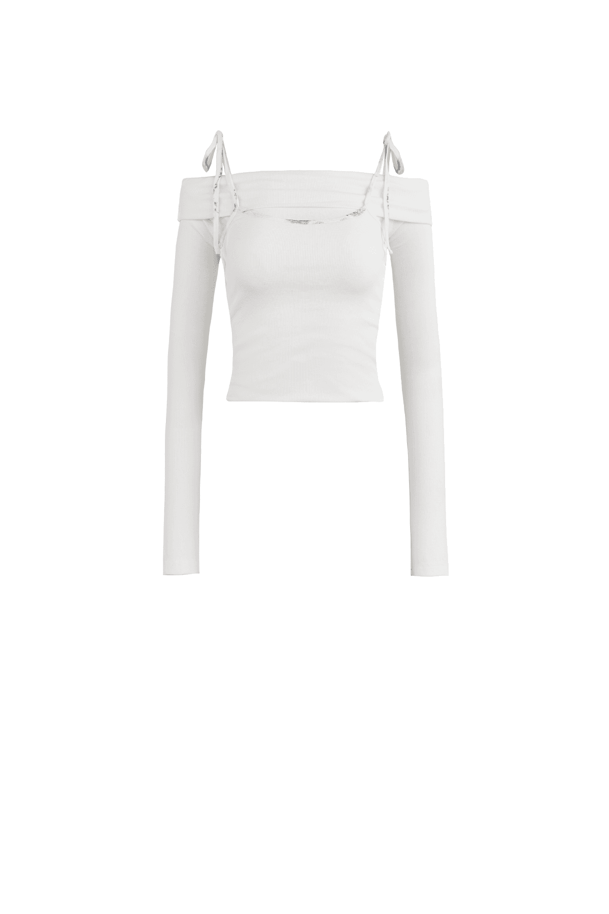2-way Off-shoulder T-shirt (W) — vue 4