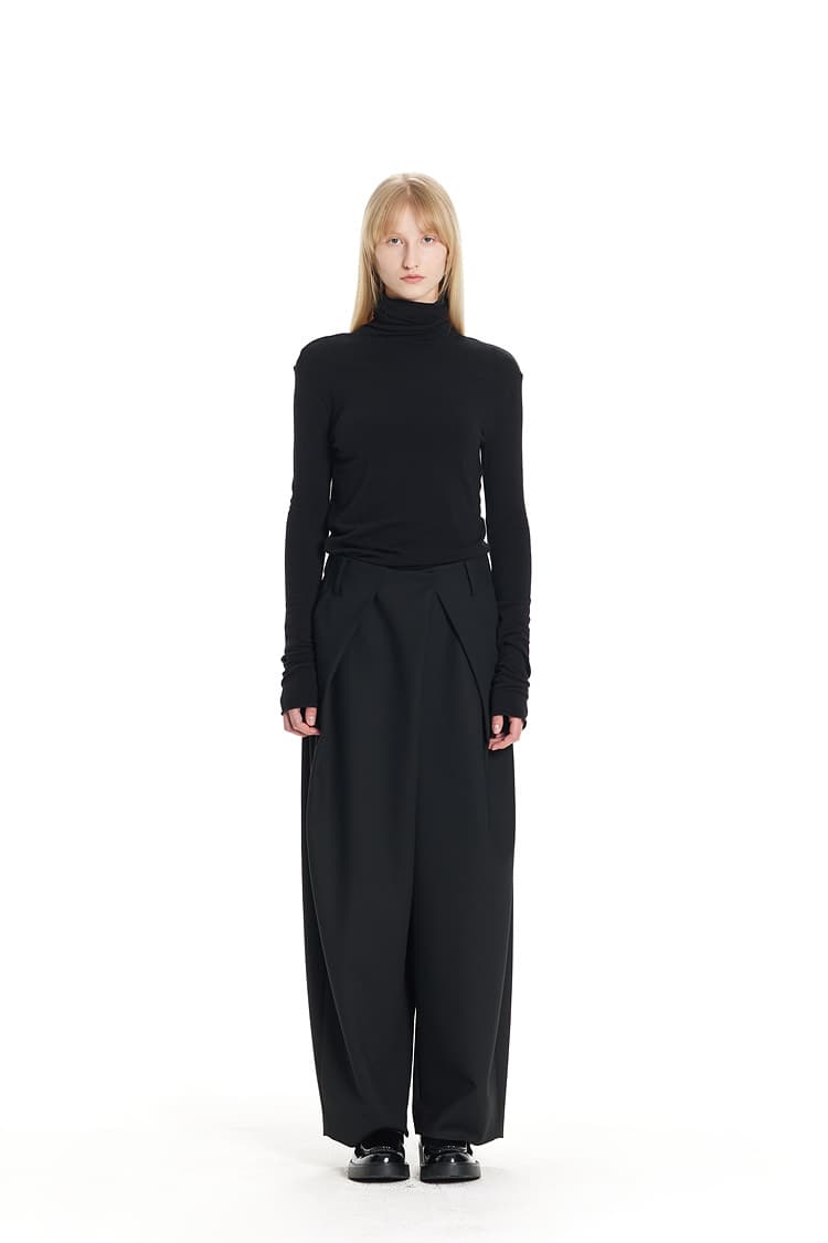 GDeL Jar-Fit Volume Pants (Black) — vue 1