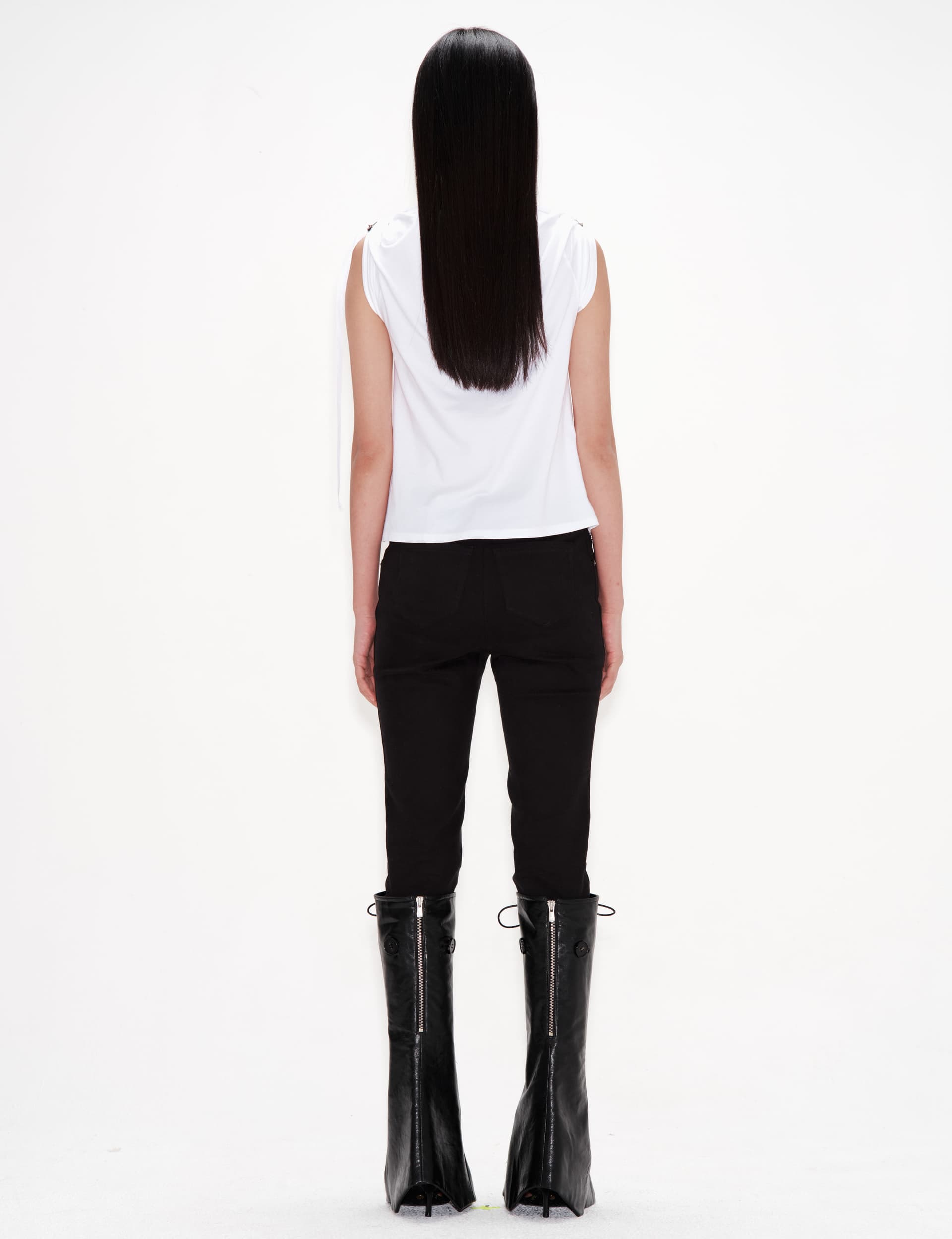 Grace Elwood Turned-up Sleeves Tee — vue 3