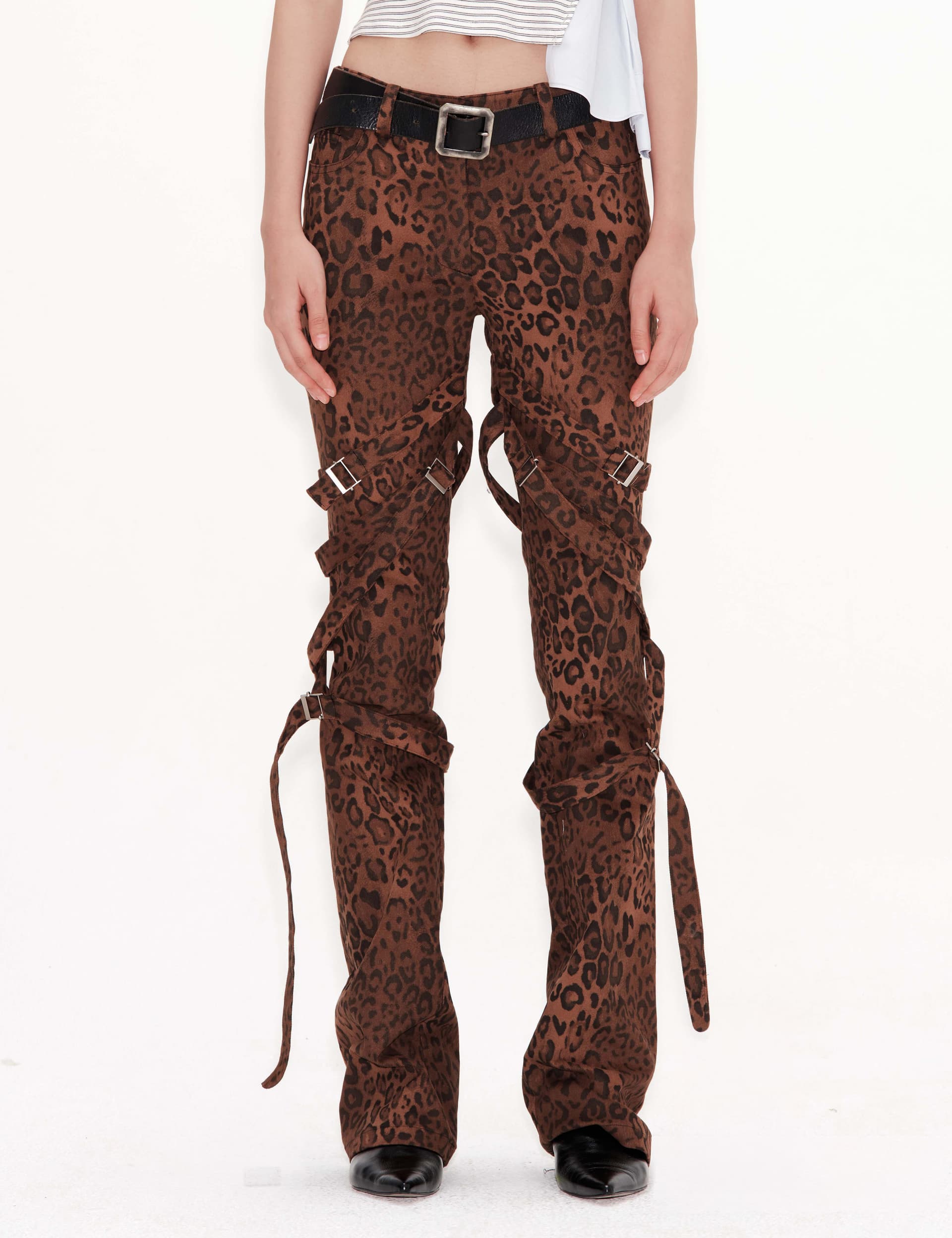 Bondage Pants (Leopard)