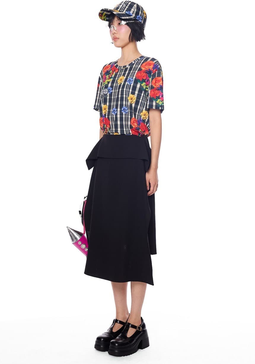 Folded Midi Skirt — vue 2