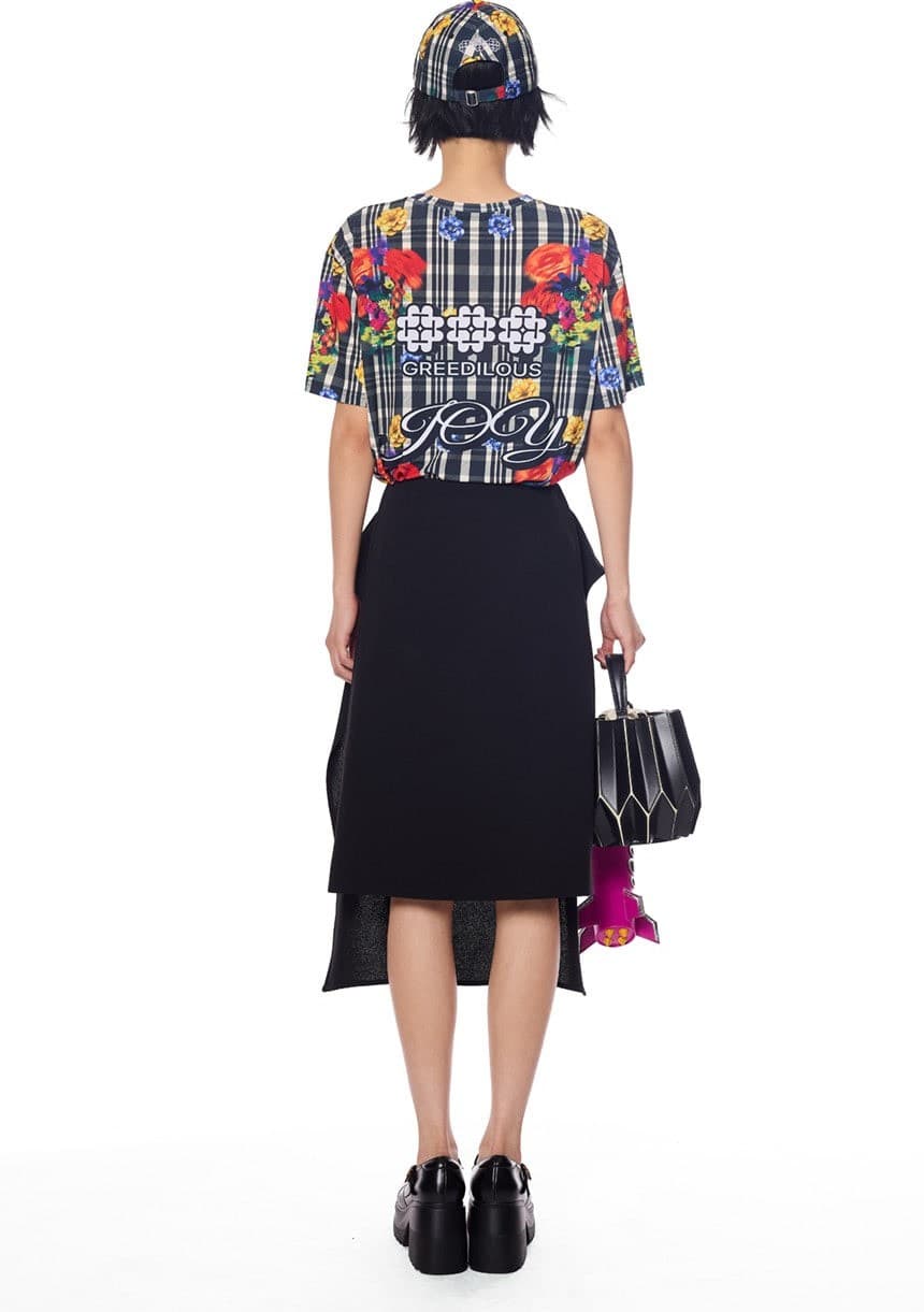 Folded Midi Skirt — vue 4