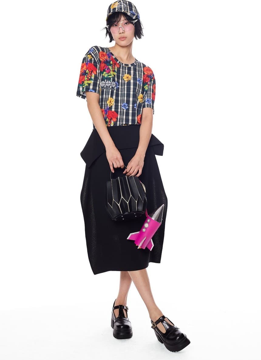 Folded Midi Skirt — vue 5