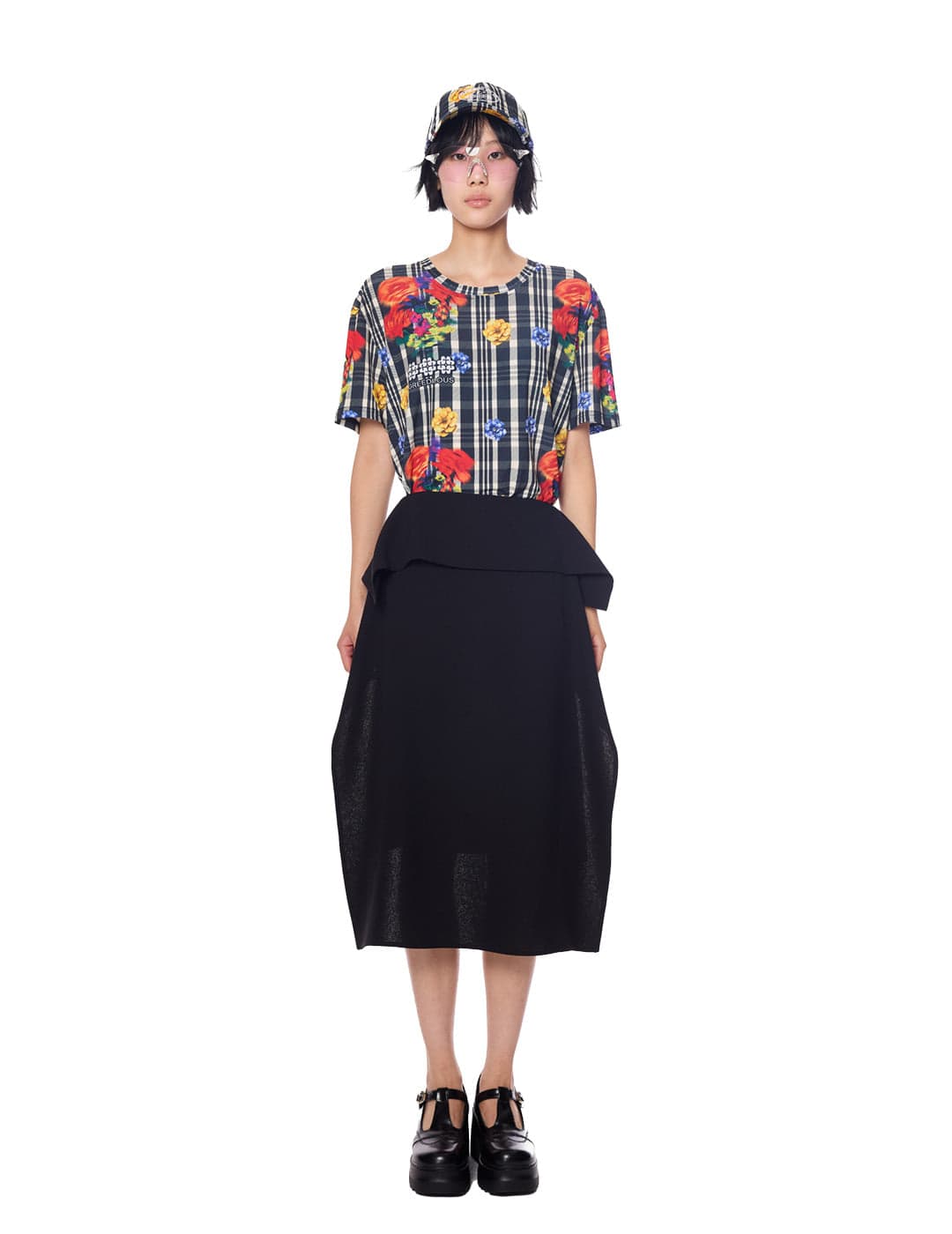 Folded Midi Skirt — vue 1