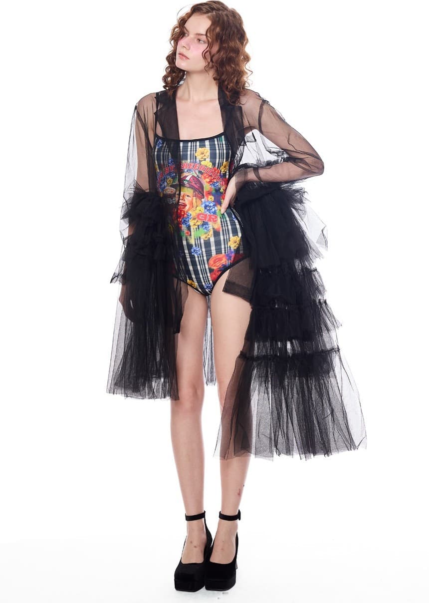 YH Baby Joy Check Swimsuit — vue 3