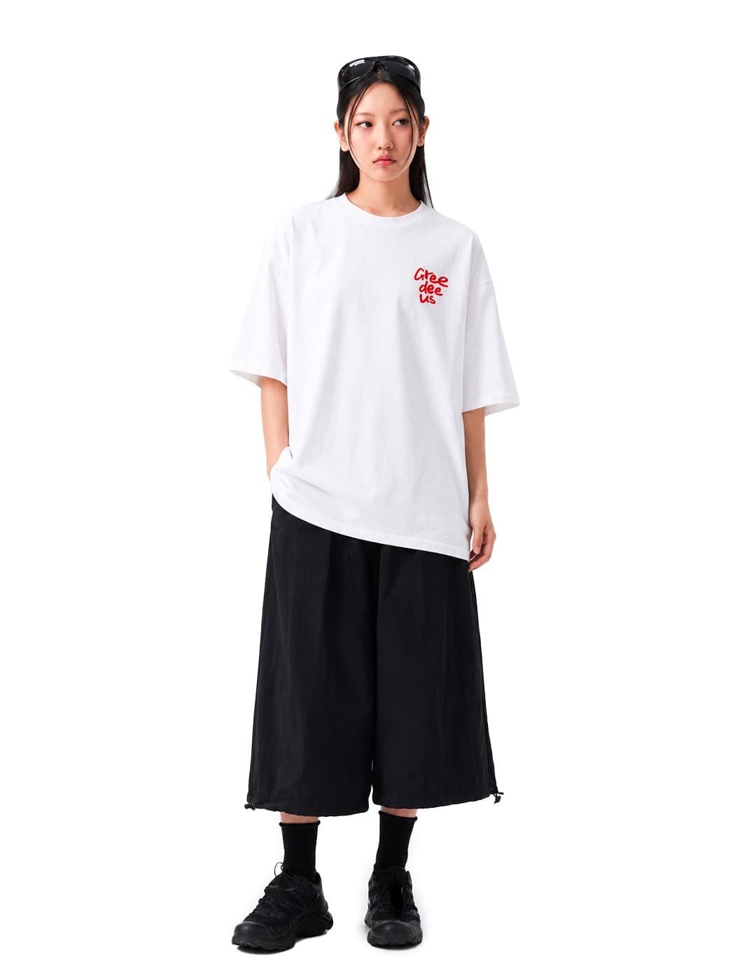 Greedeeus White T-Shirt