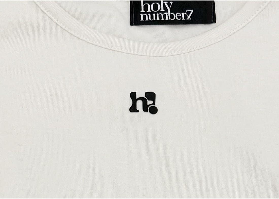 Holy Black Symbol Long Sleeve _ ivory — vue 7