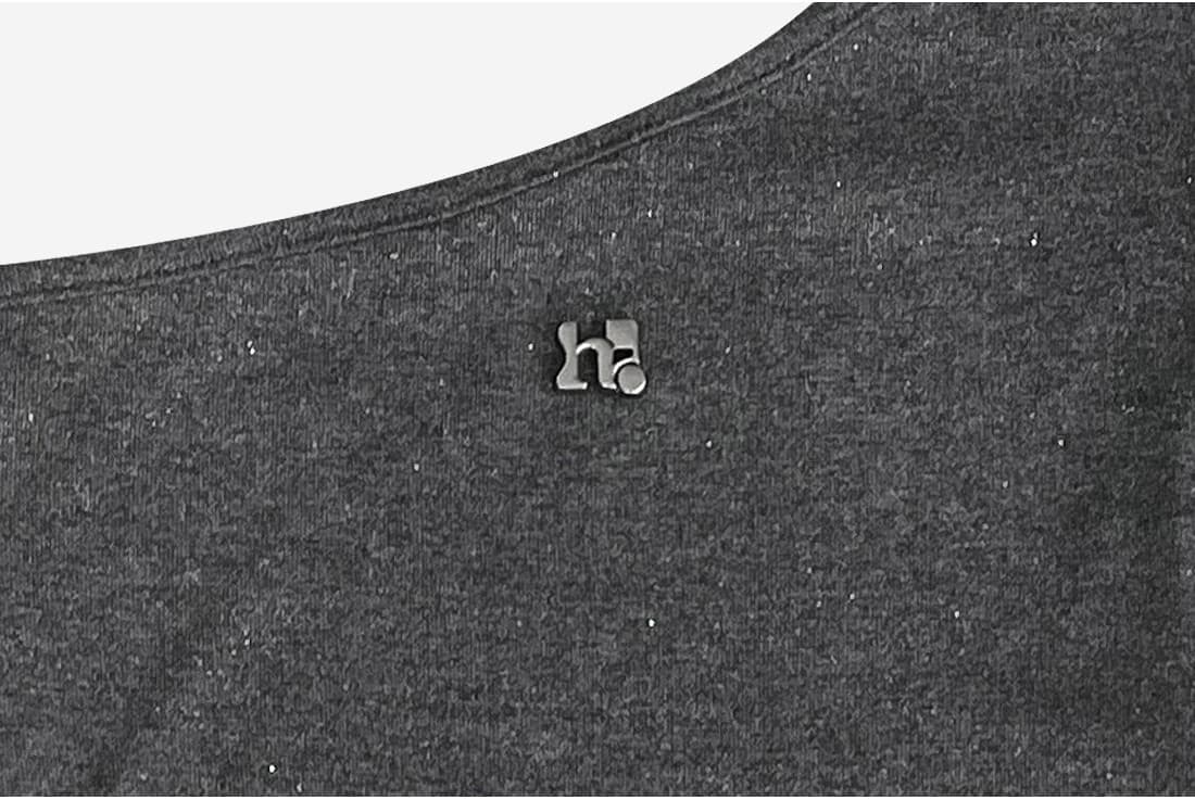 Holy symbol sparkle off-shoulder_GRAY — vue 10