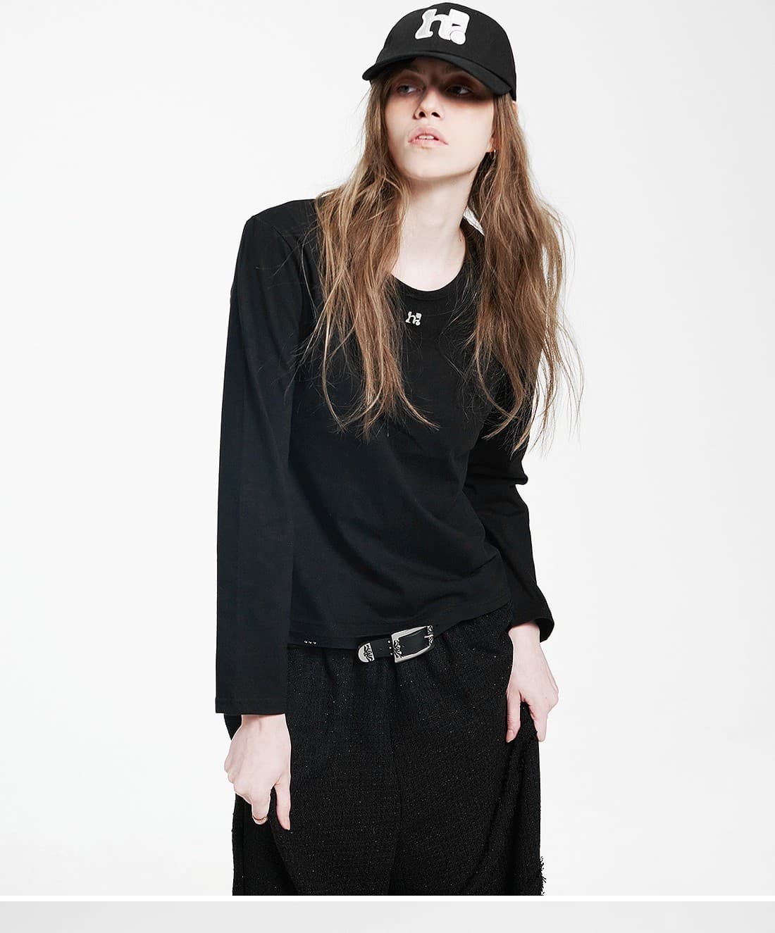 Point Symbol Black Long Sleeve — vue 2