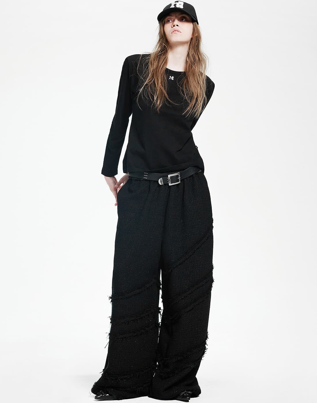 Point Symbol Black Long Sleeve — vue 5