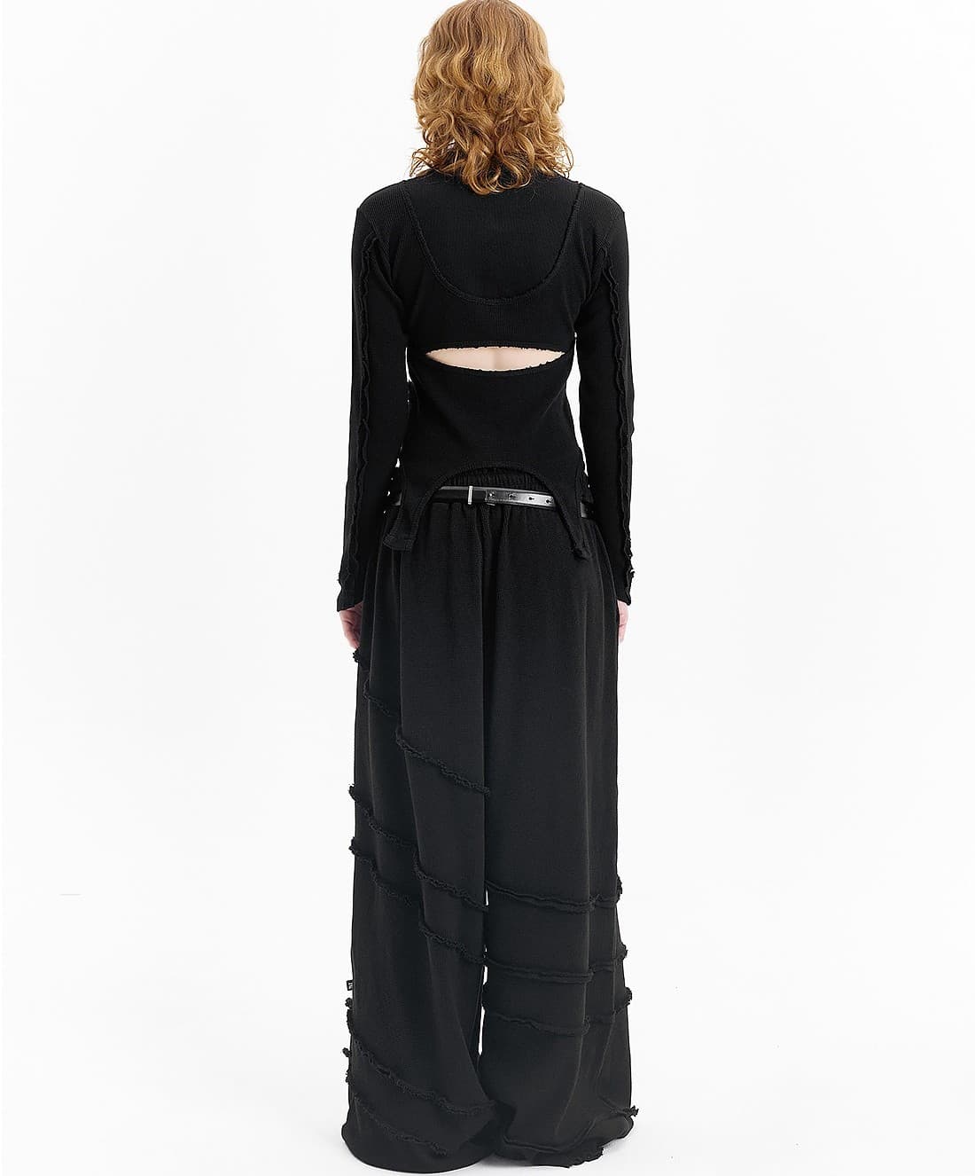 Open Deckie Waffle Zip-Up — vue 11