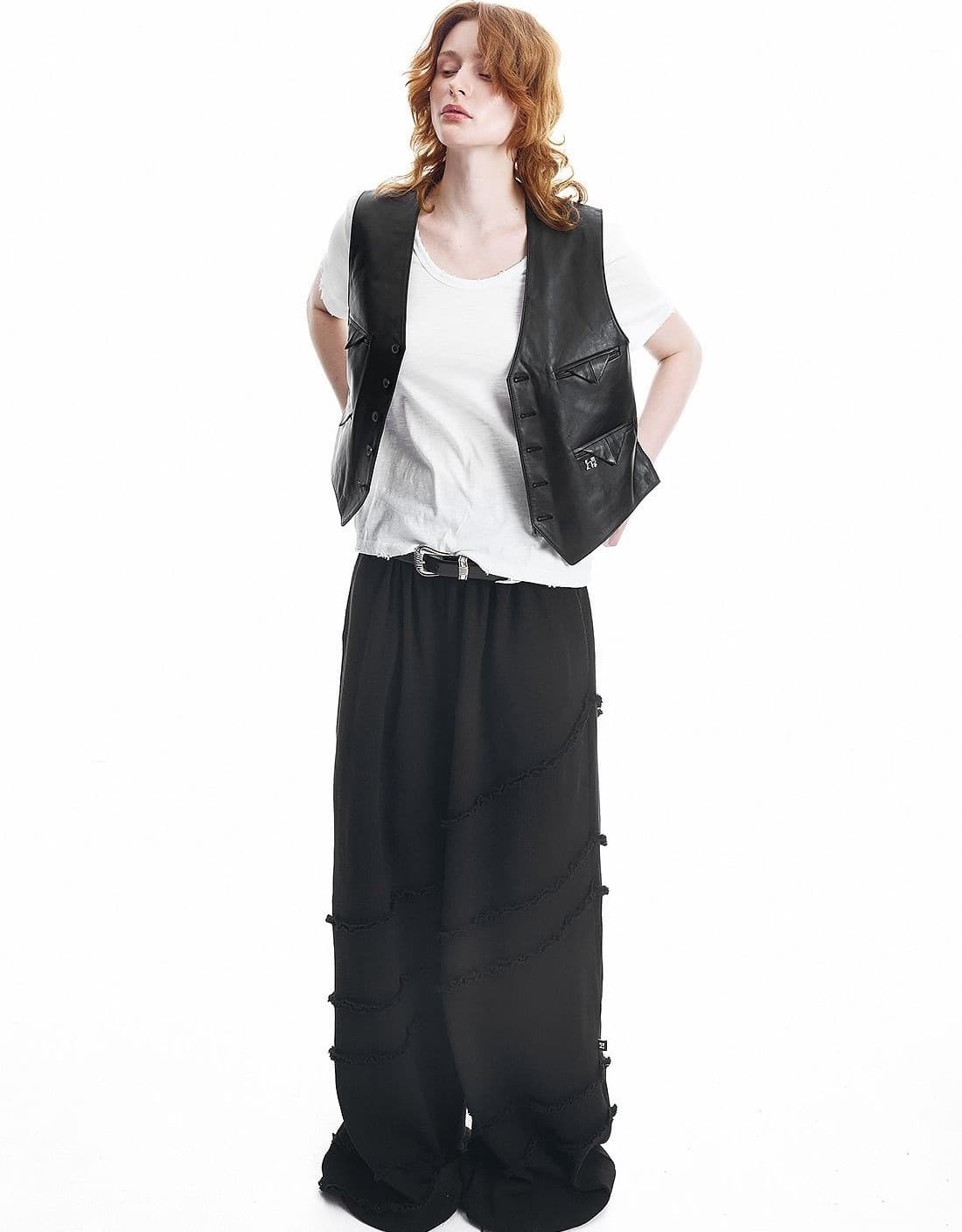 Holy Lambskin Pocket point Vest — vue 2