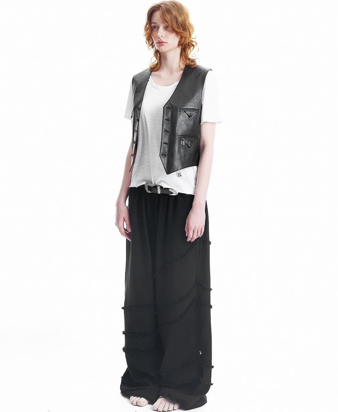 Holy Lambskin Pocket point Vest — vue 6