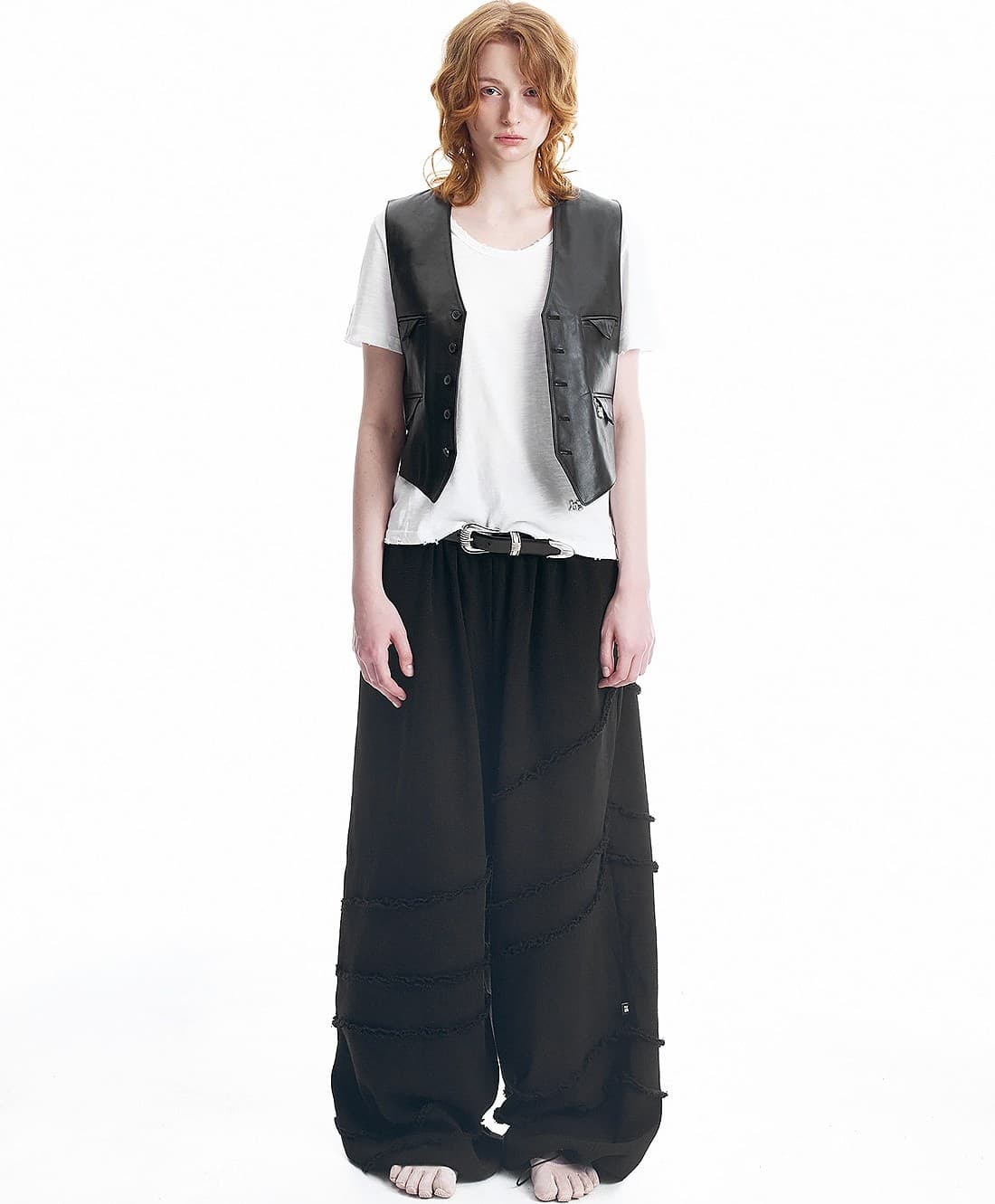 Holy Lambskin Pocket point Vest — vue 7
