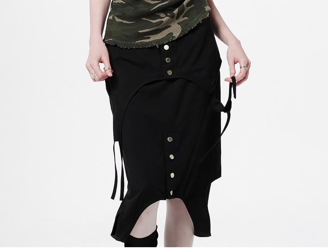 Sleeveless Layered Skirt — vue 9