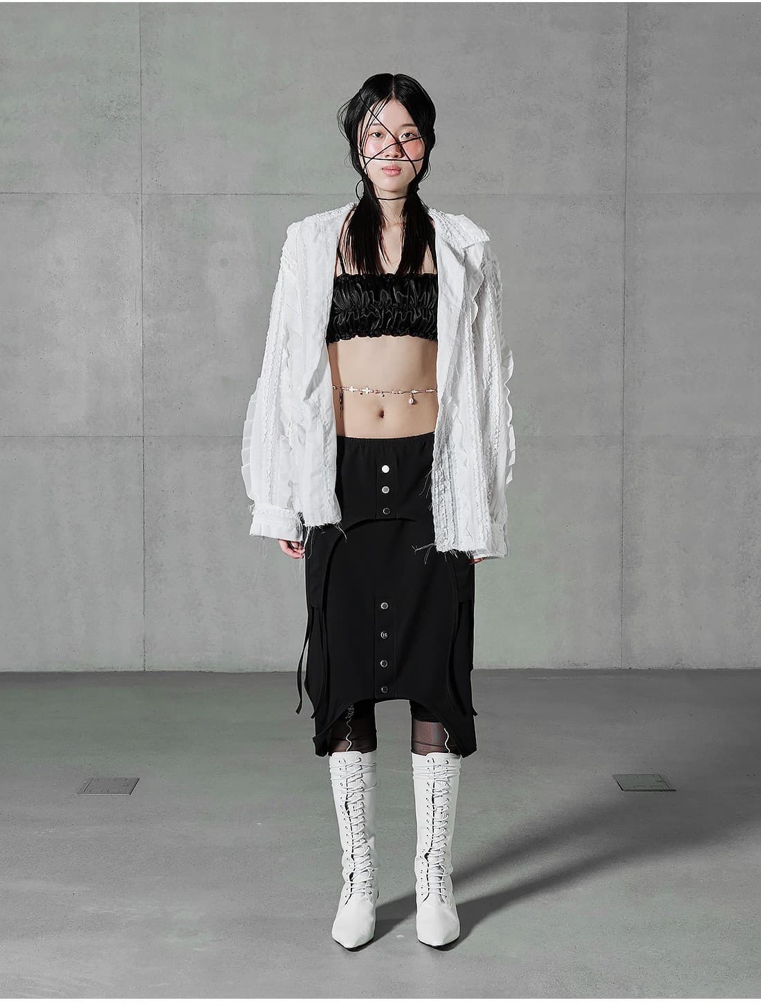 Sleeveless Layered Skirt — vue 11
