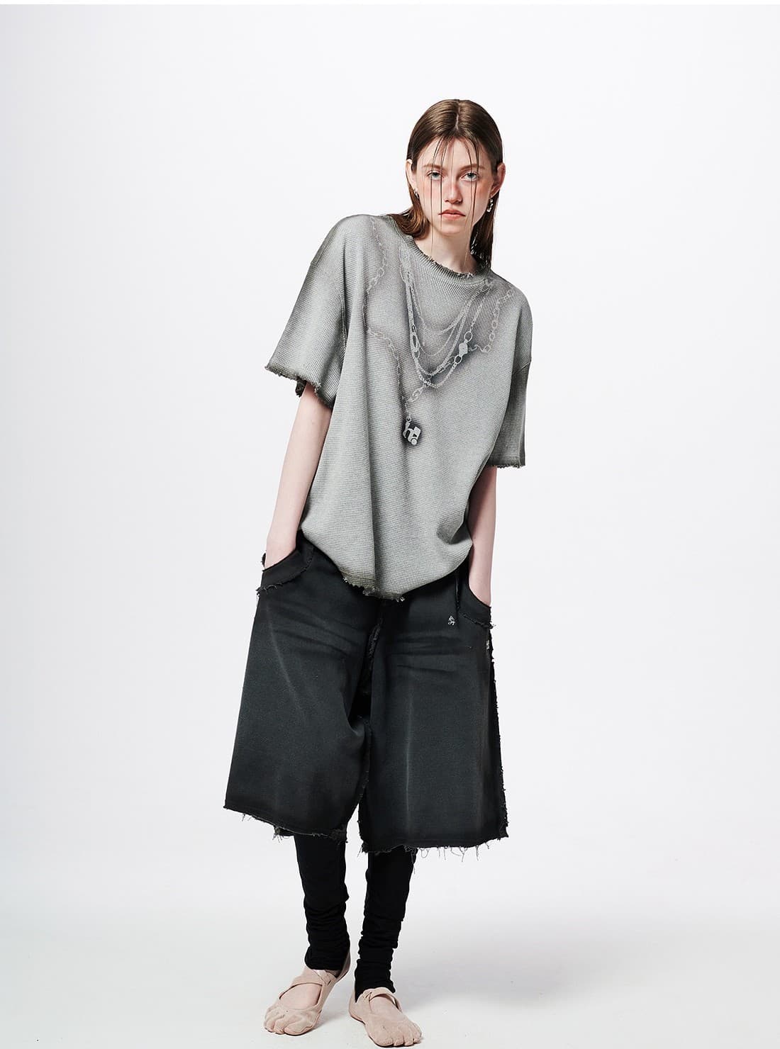 Necklace Graphic Oversized T-Shirt — vue 6