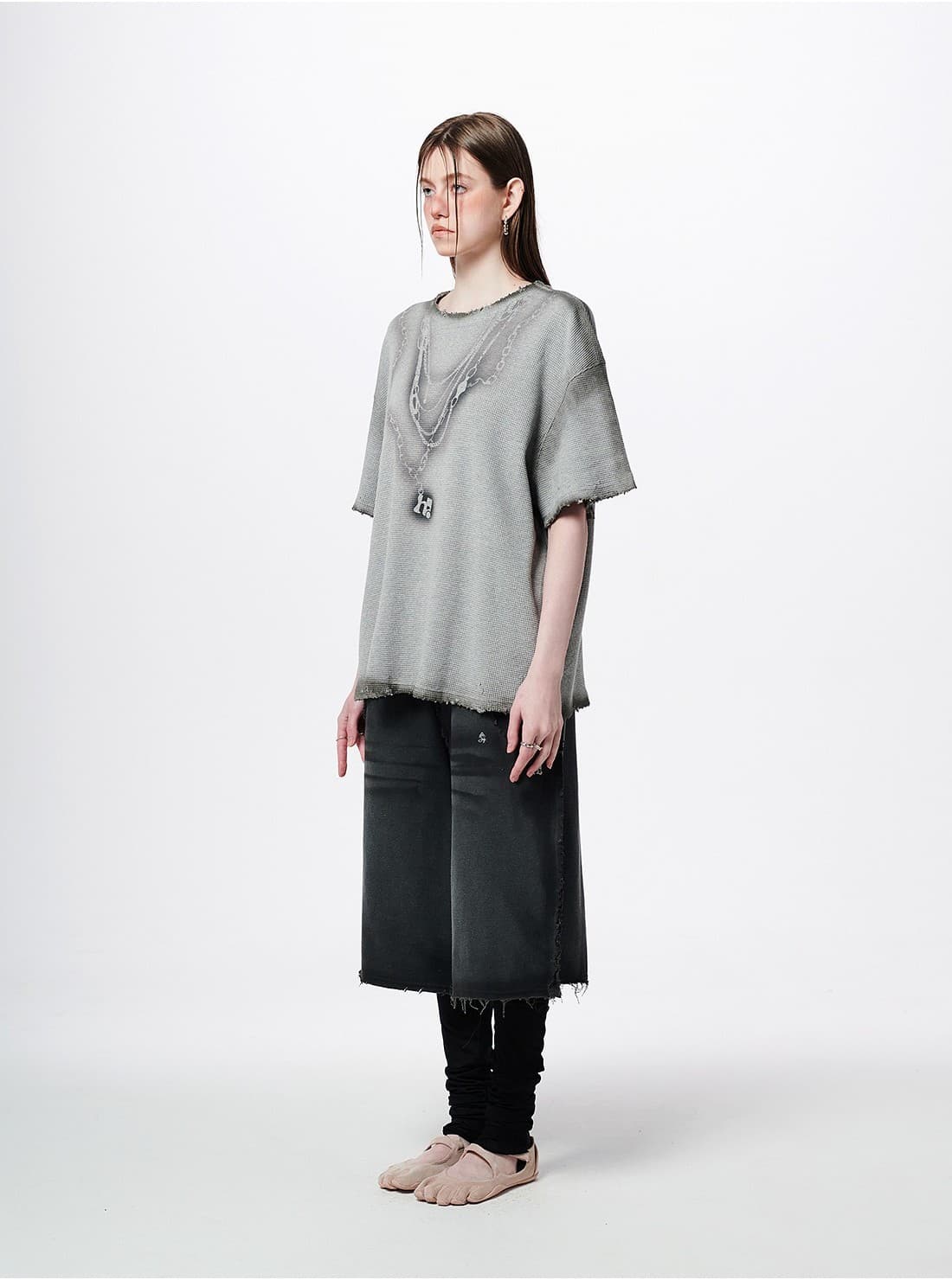 Necklace Graphic Oversized T-Shirt — vue 11