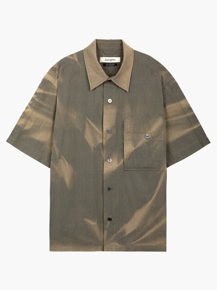 Sun-Bleached Work Shirt - Khaki — vue 1