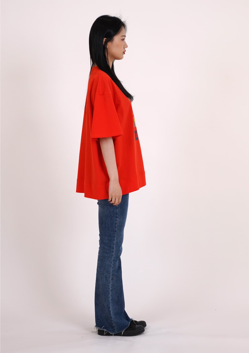 Three-Color Print Short-Sleeve T-Shirt — vue 3