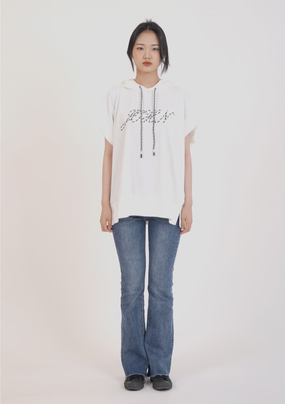 Elegance Embroidered Short-Sleeve T-Shirt