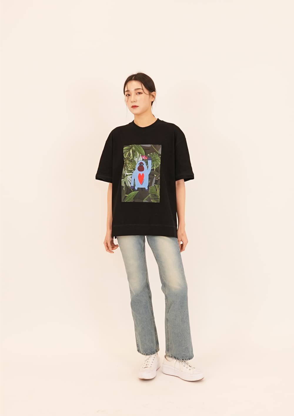 Forest Gorilla T-Shirt — vue 7