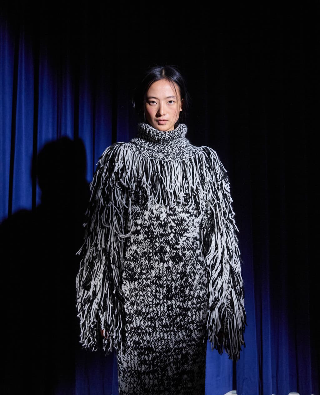 Handcraft Collection - Fringe Cape Dress — vue 4