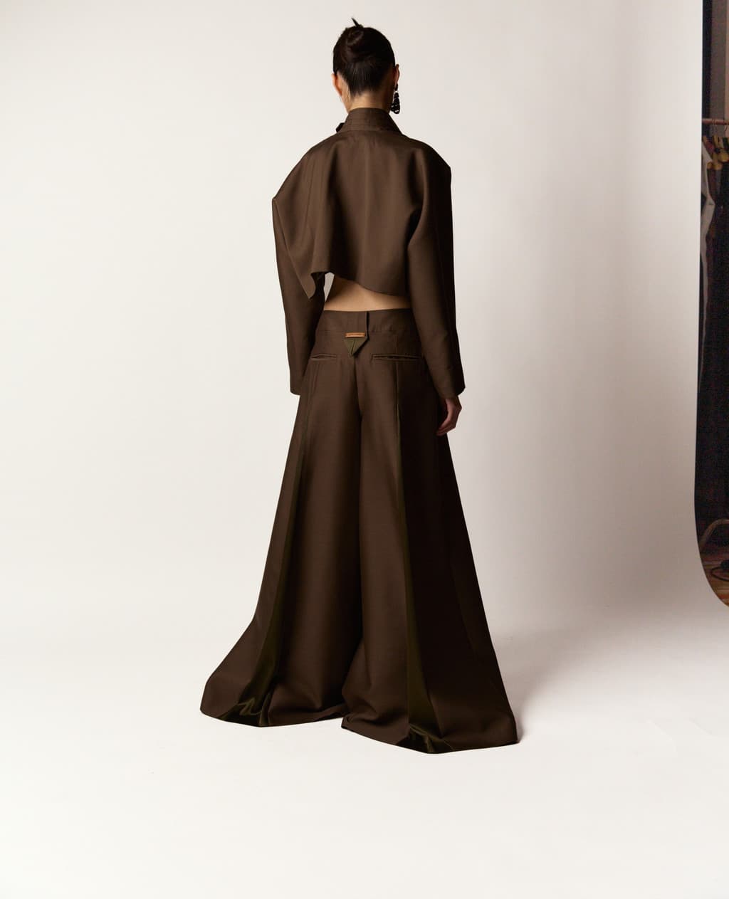 Jeogori Jacket - Khaki Brown — vue 4