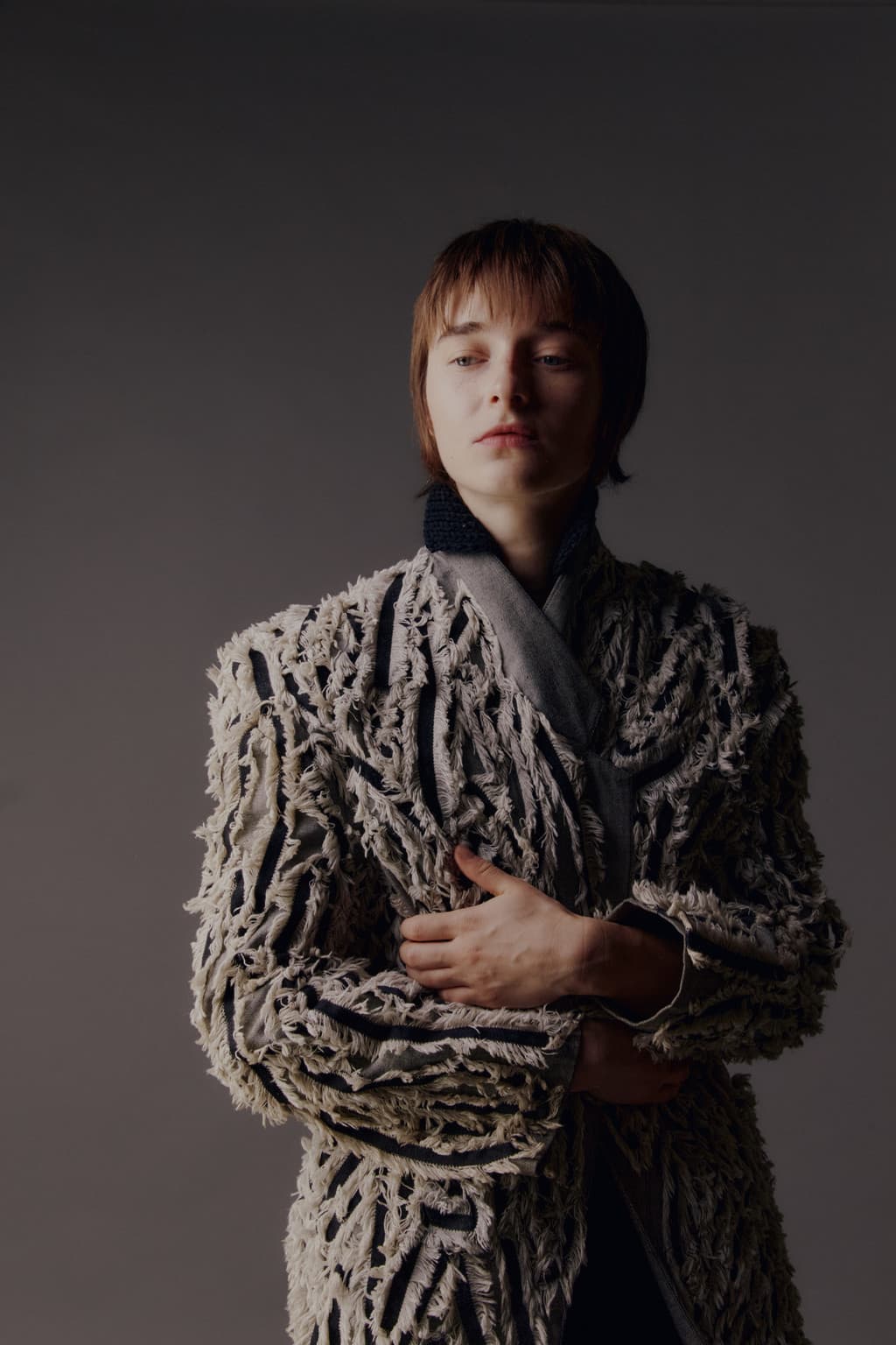 Archive Handcraft Collection - Selvedge Fringe Jacket — vue 8