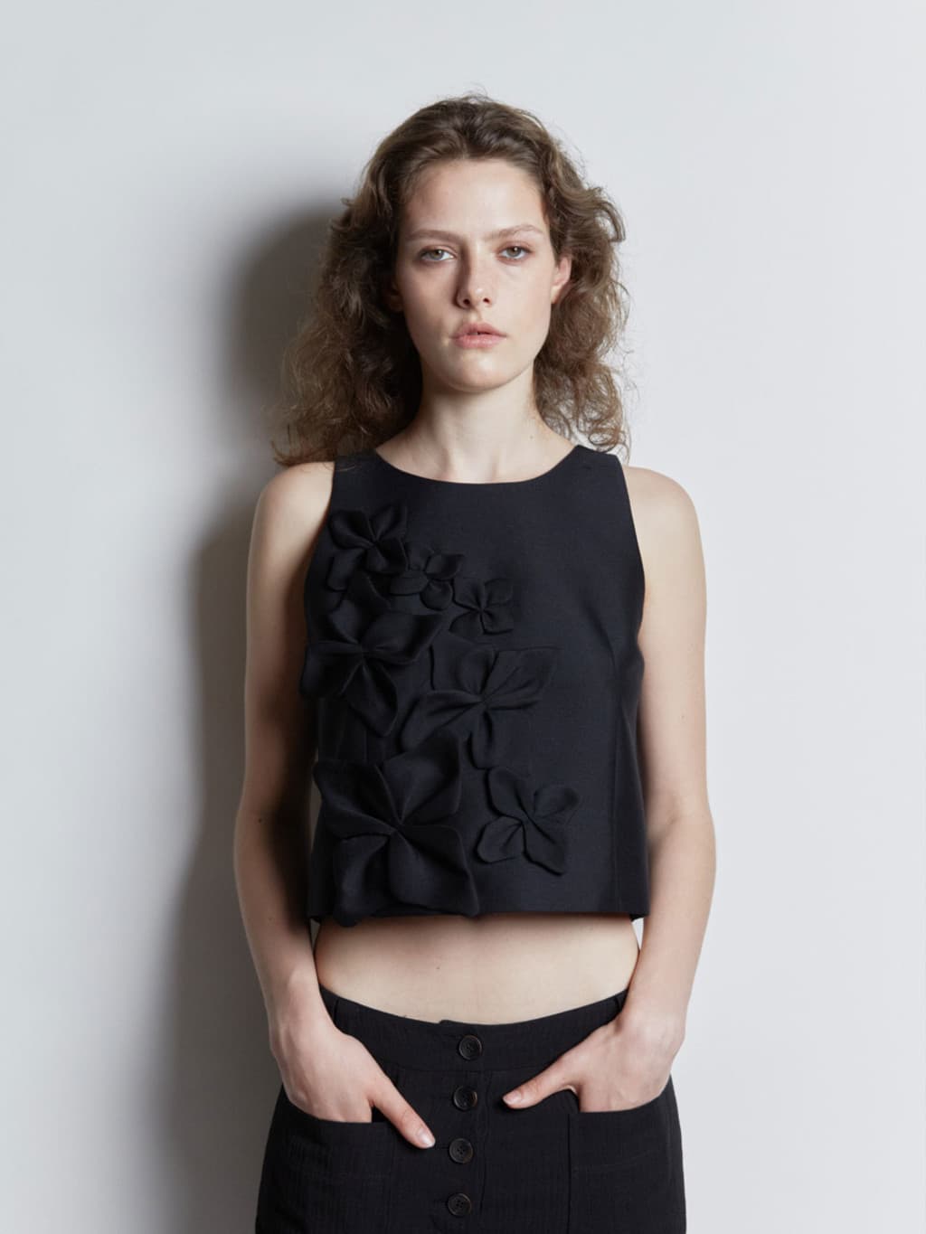 Lotus Top - Black — vue 1
