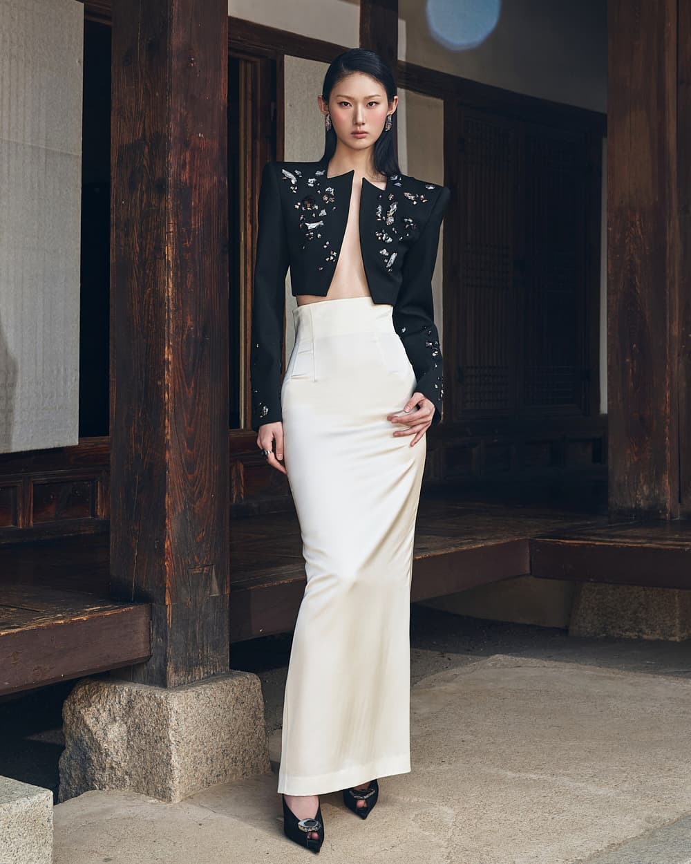 Polyester Skirt (Black)