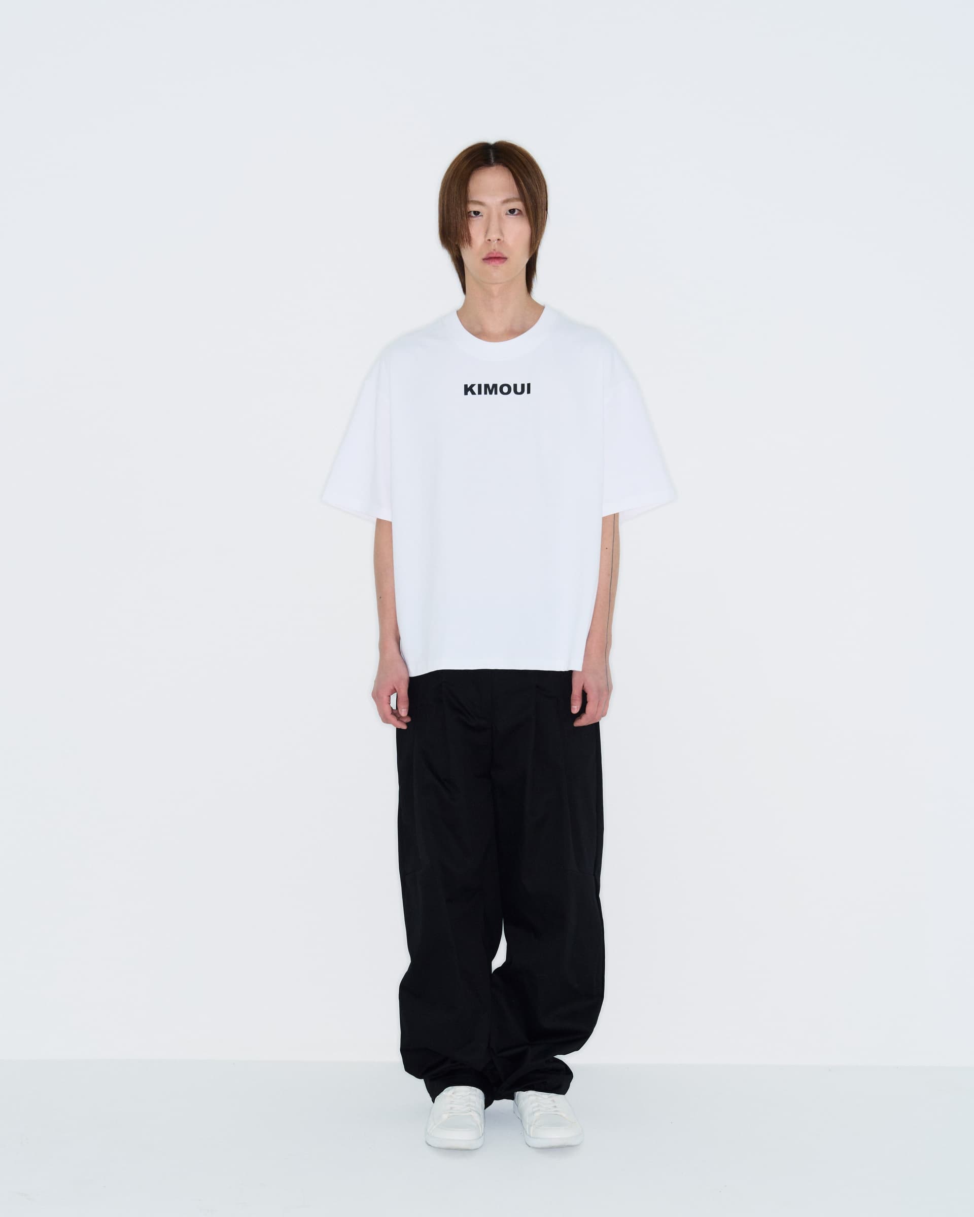 Logo Printing T-Shirt (White) — vue 1