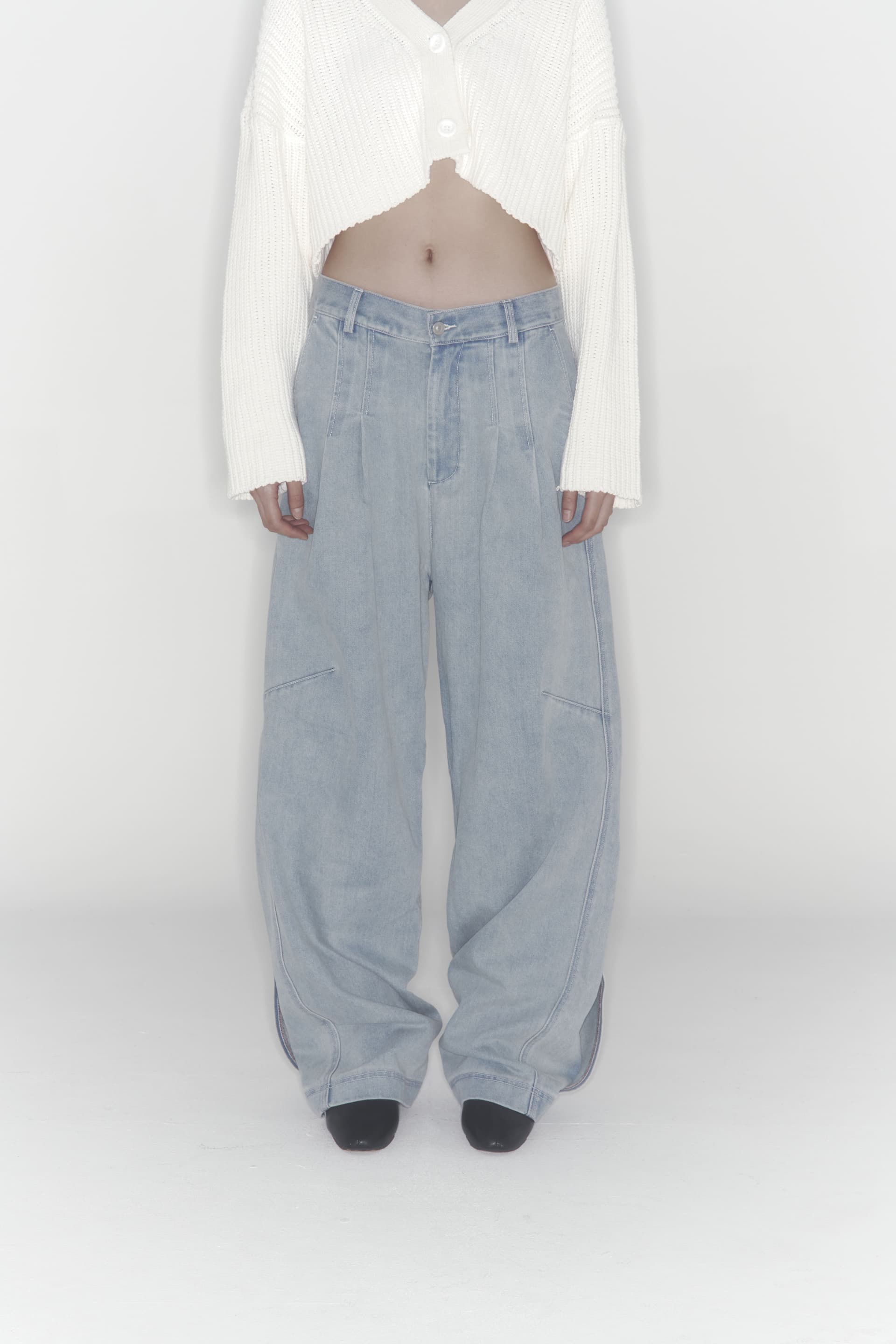 Washing Wings Denim Pants