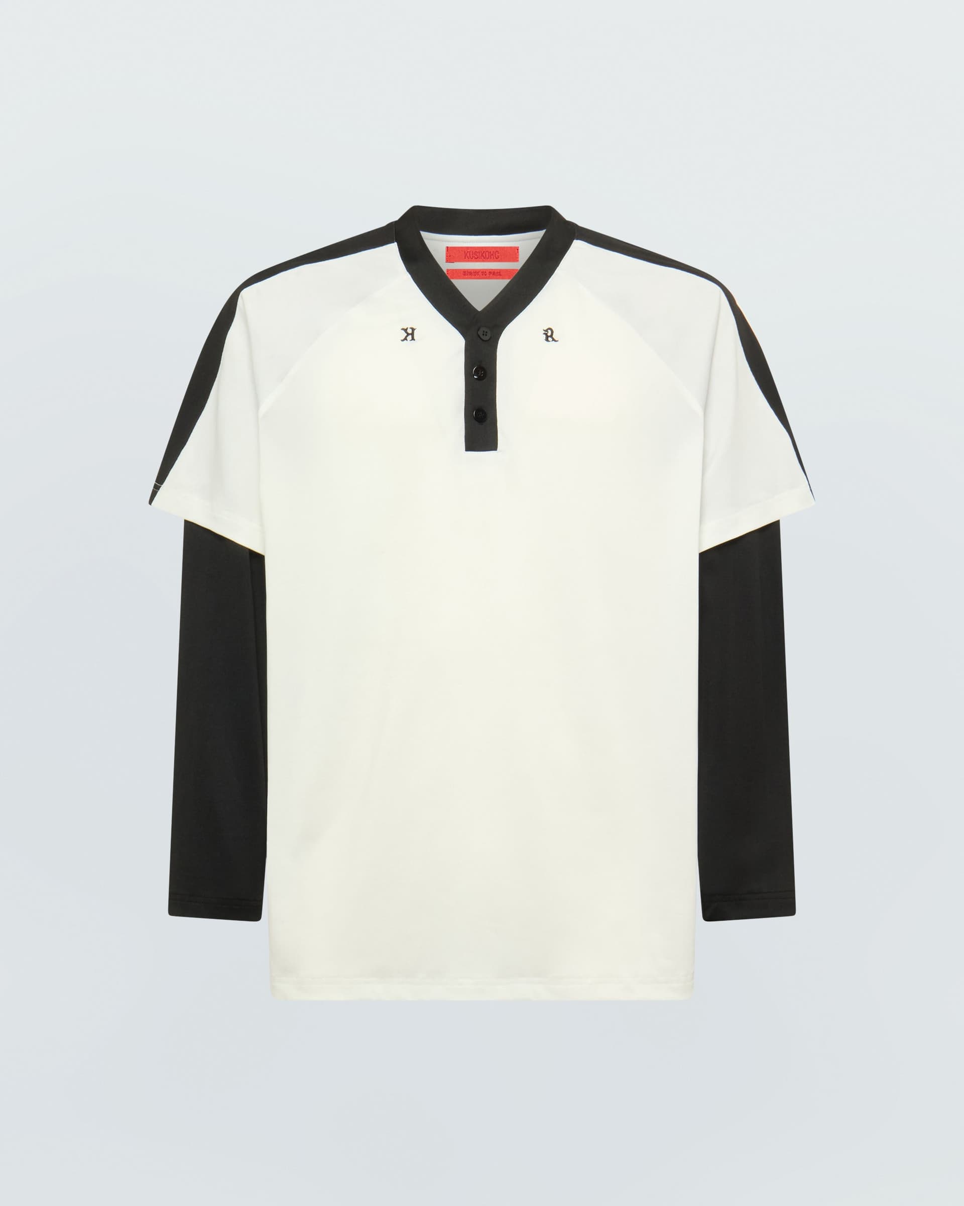 Baseball Long Sleeve Polo — vue 1
