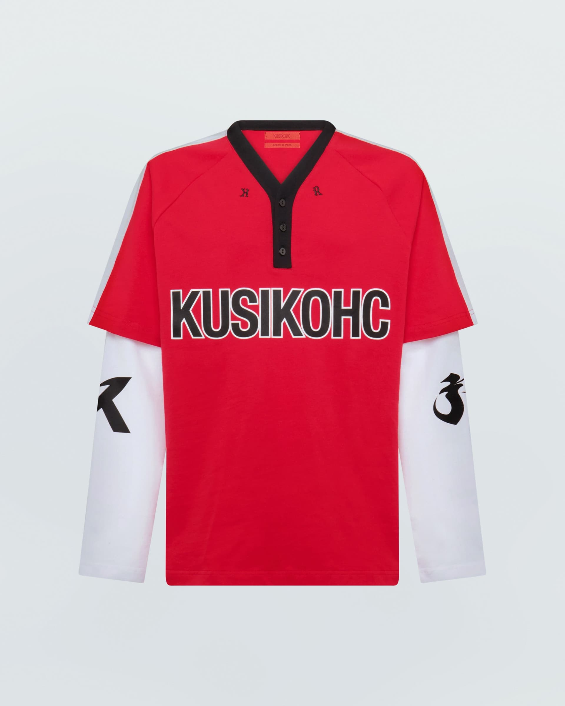 Baseball Long Sleeve Polo — vue 1