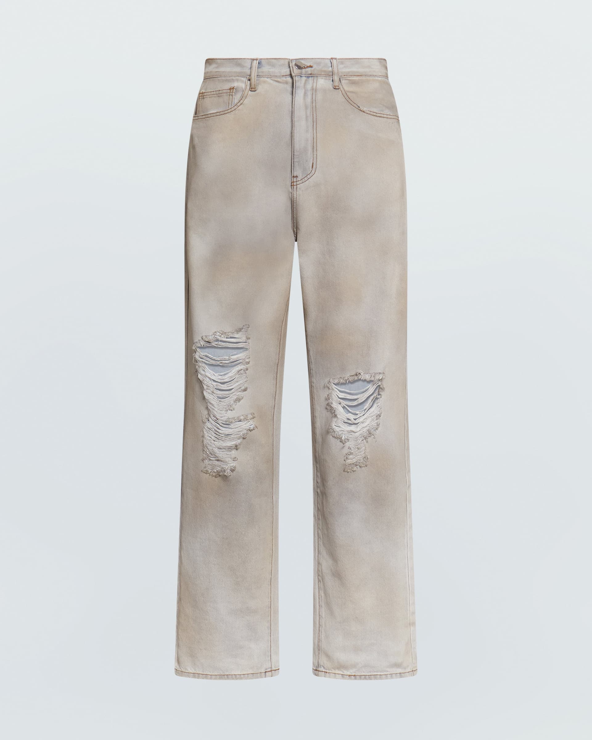 Oversized Denim Pants — vue 1