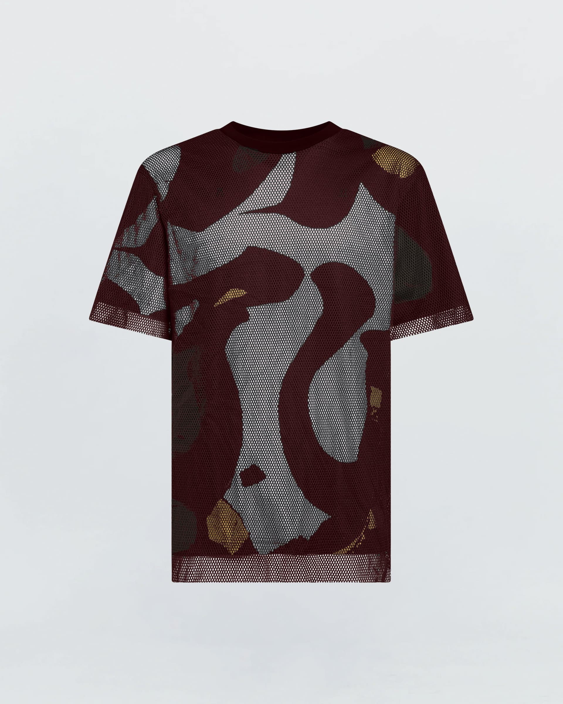 Printed Mesh T-Shirt — vue 1