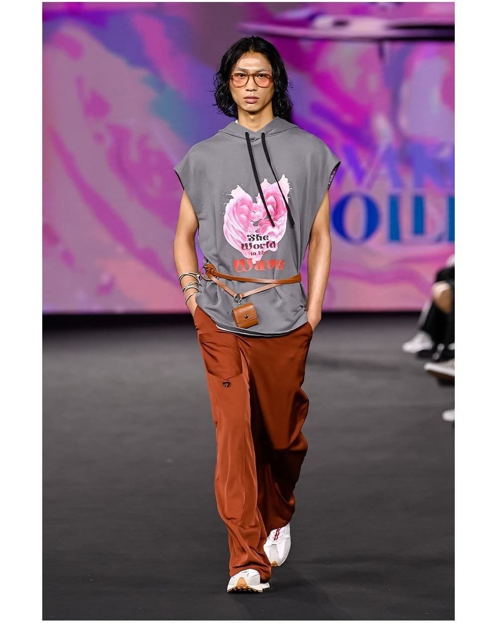 26SS Brick Red Pocket Point Long Pants — vue 2