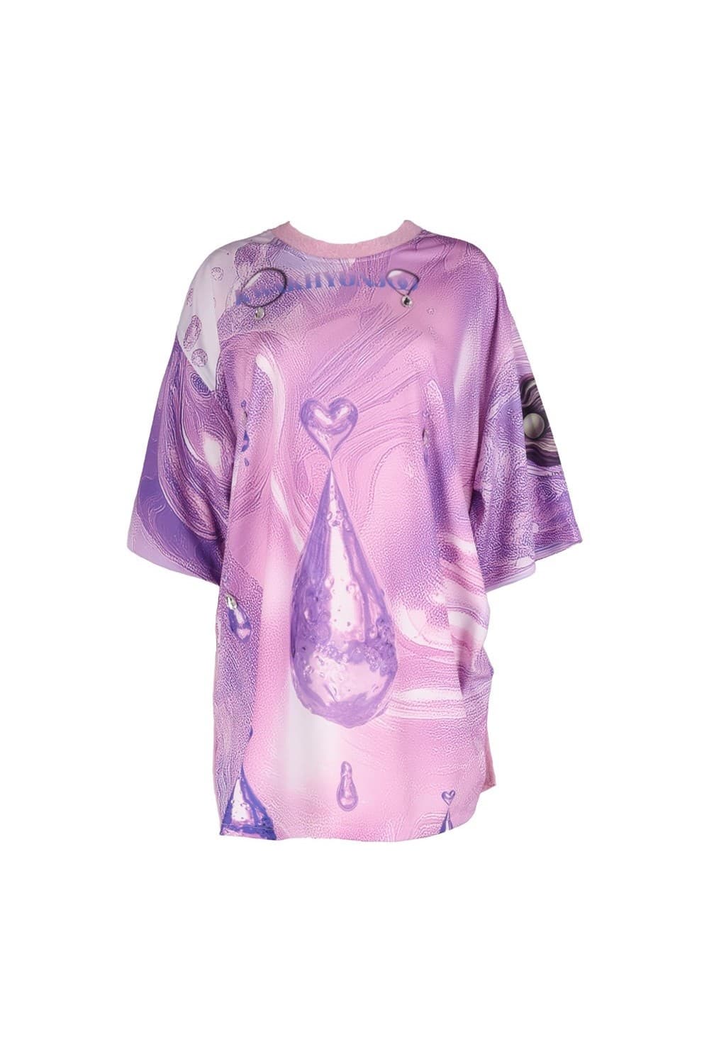 26SS Heart Drop Printing T-Shirt — vue 9