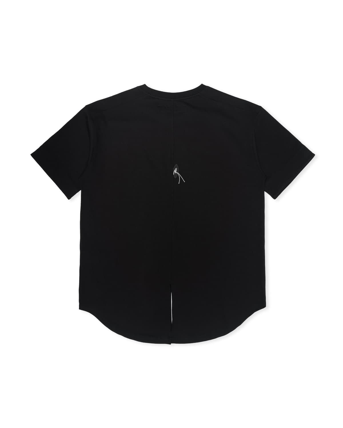 Rolled Sleeve T-Shirt (Black) — vue 5