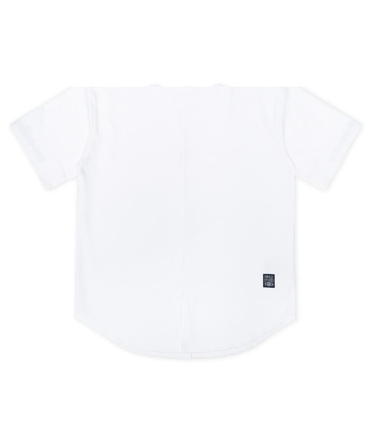 Rolled Sleeve T-Shirt (White) — vue 4