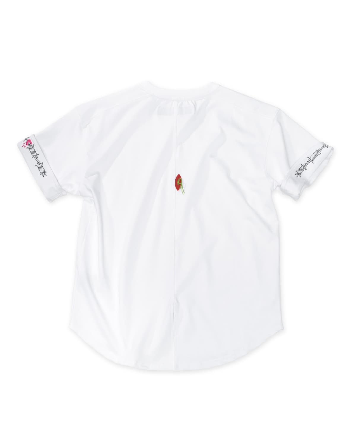 Rolled Sleeve T-Shirt (White)