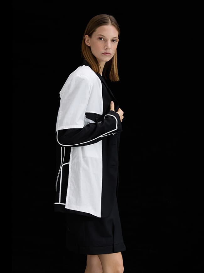 Black Pants Detail Dress — vue 14