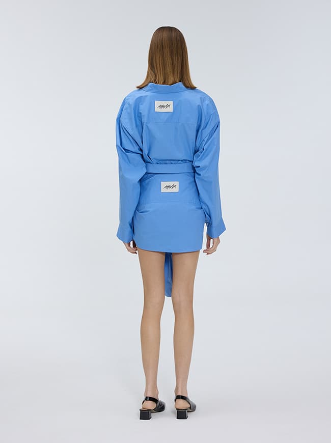 Multi Way Shirt Mini Skirt — vue 4