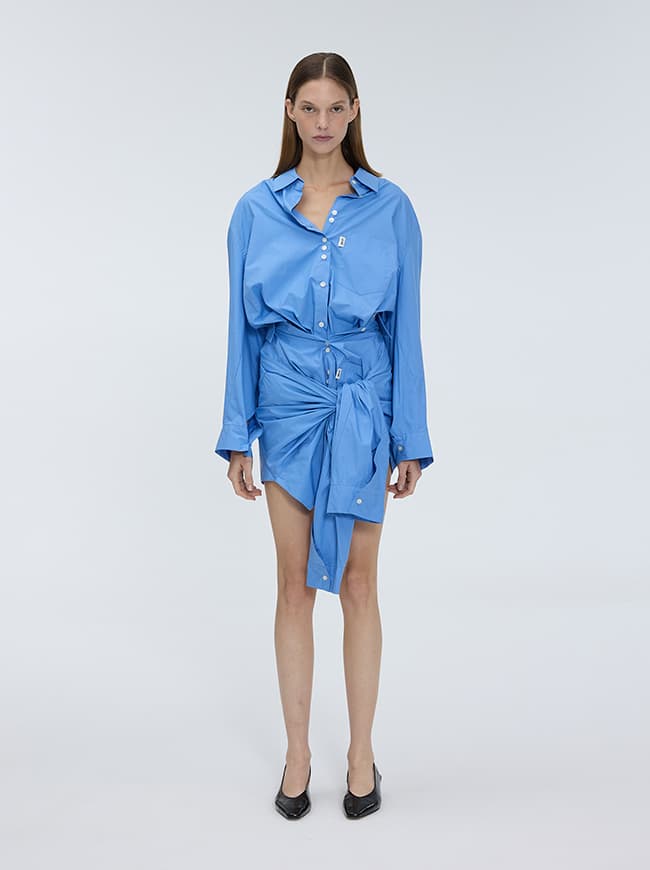 Multi Way Shirt Mini Skirt — vue 5