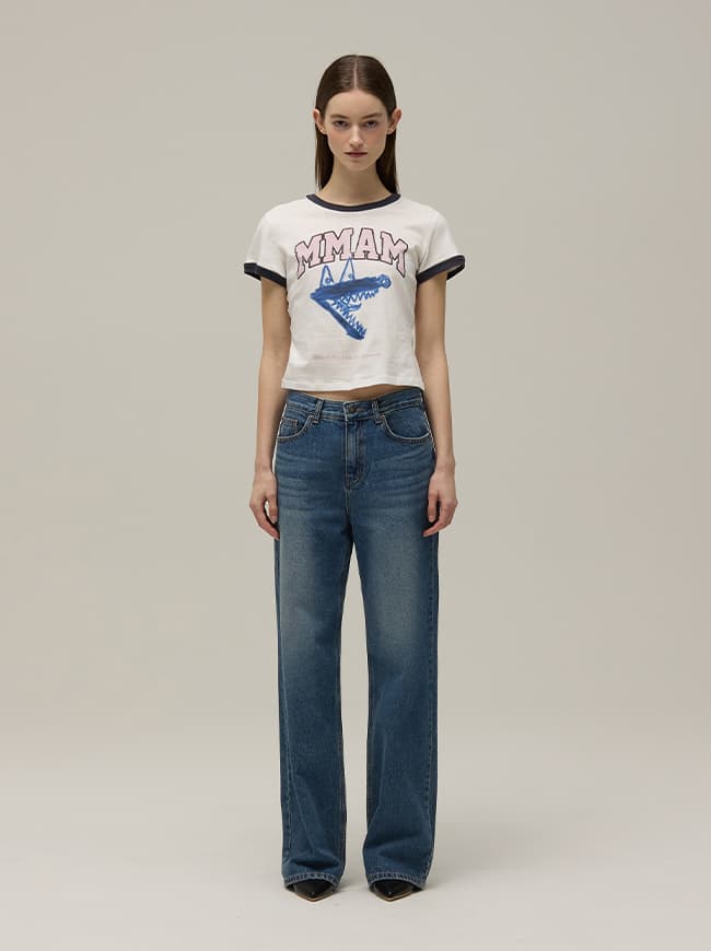 Signature Doodle Number T-Shirt — vue 7