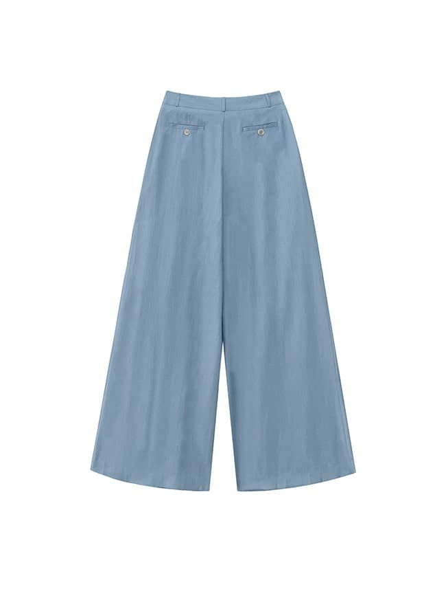 Wide Pin Tuck Slacks — vue 2