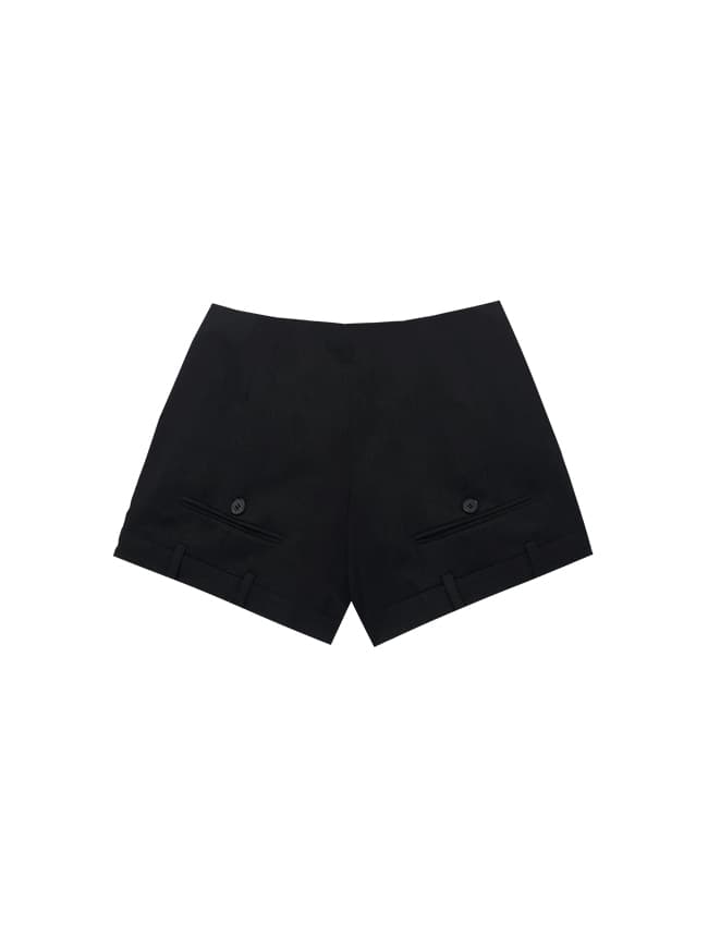 Side Zipper Slit Short — vue 3