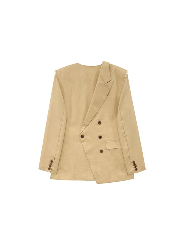 New Beige Origami Jacket — vue 4