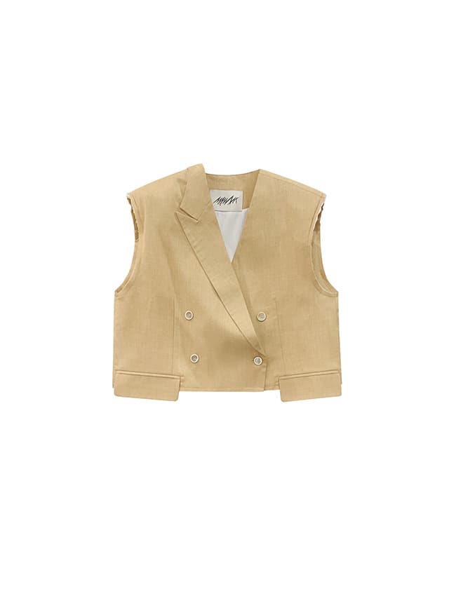 Origami Crop Vest — vue 3